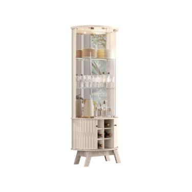 Imagem de Cristaleira Marina Calacata Off White  Madetec, Calacata e Off White