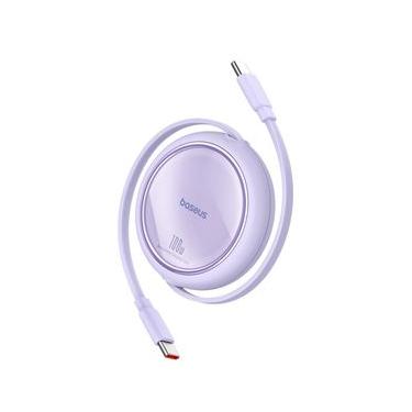 Imagem de Cabo Tipo C para Tipo C Baseus Free2Draw Mini Retrátil 100W 1 m - P10364500511-00