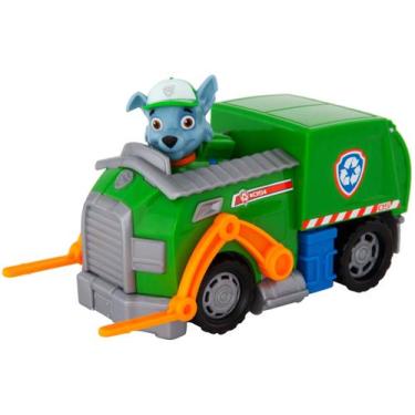 Imagem de Bonecos Miniaturas Patrulha Canina Veículo Com Figura Sunny Brinquedos