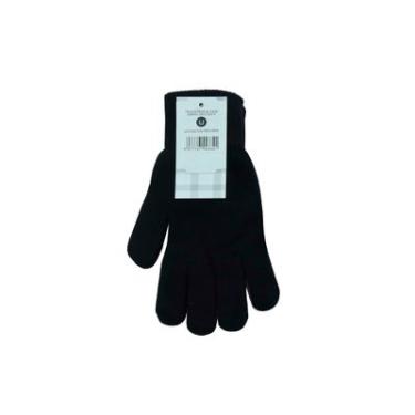 Imagem de Luva Adulto Malha Retilínea Preta Basic+ Térmica Leve Viagem