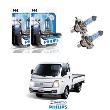 Imagem de Lâmpadas Farol Hyundai H100 Philips H4 BlueVision