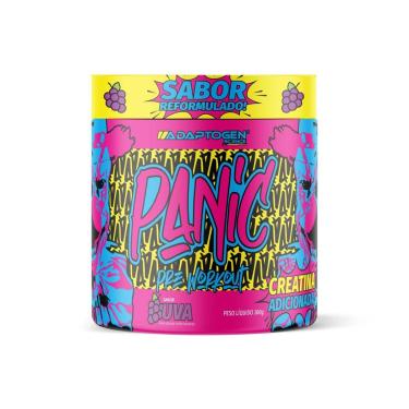 Imagem de Panic Adaptogen suplemento Pré treino com Creatina Nova Fórmula pote 300g-Unissex