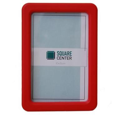 Imagem de Porta retrato pvc 10x15 vermelho - Square Center