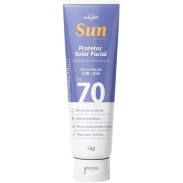 Imagem de Protetor Solar Facial 50g FPS 70 Sun Prime My Health