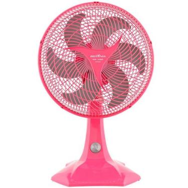 Imagem de Ventilador Rosa Britânia Maxx Force Potência de 60W 3 Velocidades 6 Pá