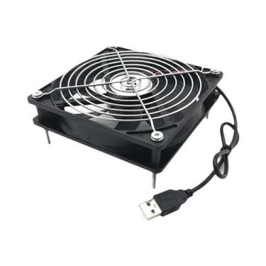 Imagem de Ventilador Silencioso USB 12V De 8/12cm Para PC, Computador, DVR, Xbox