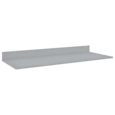 Imagem de Tampo para Balcão de Cozinha 150cm Mdp Cinza Claro - Lumil - Lumil Móv