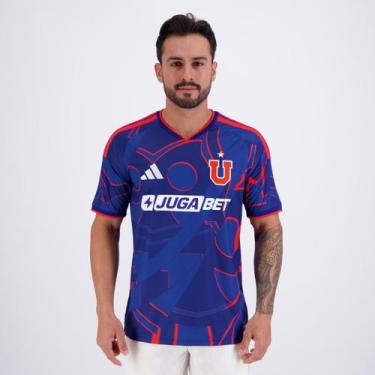 Imagem de Camisa Adidas Universidad de Chile I 2026 Azul, EG
