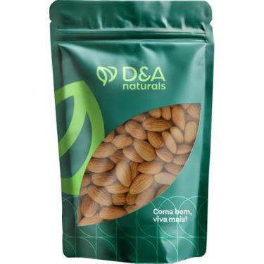 Imagem de Amêndoa Sem Casca Crua 500g - D&A Naturals