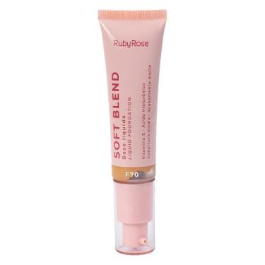 Imagem de Base Líquida Ruby Rose Soft Blend F70 - RubyRose