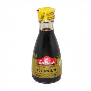Imagem de Molho Shoyu Premium Frasco 150ml - Sakura - Sakura Nakaya