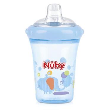 Imagem de Copo Nûby Easy Sipper Azul - Copo de Treinamento para Bebês - NUBY