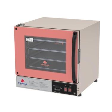 Imagem de Forno Turbo Elétrico Digital PRP-004 Plus Progás, Rosa, 110V