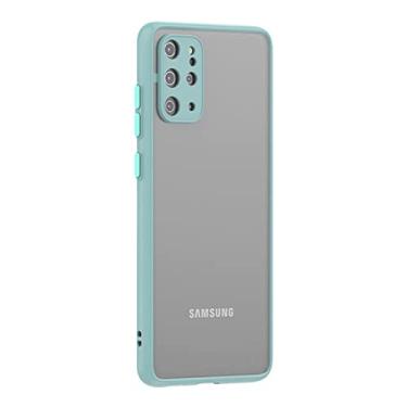 Imagem de Capa protetora da lente da câmera para Samsung A51 A12 A71 A50 A72 A52 A32 A21s A70 S8 S10 Plus Note 10 20 S21 ultra S20 FE Capa fosca, azul claro, para nota 20