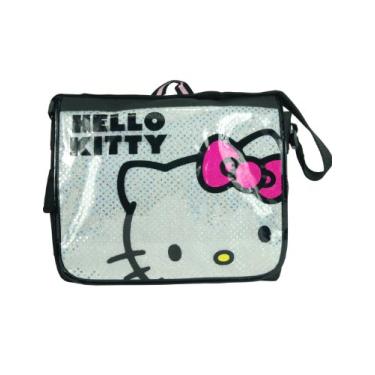 Imagem de Hello Kitty Face Messenger Bag - White