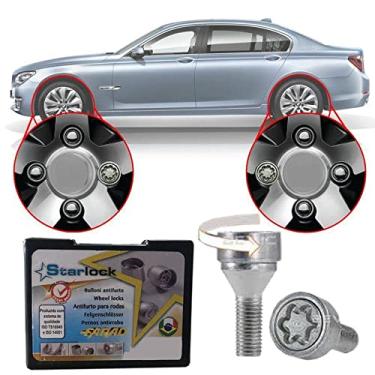 Imagem de Trava Antifurto Anti Roubo de Roda Parafuso Porca Farad Starlock Bmw Série 7 2003 à 2009 Com Mais de 10.000 Segredos C2/E