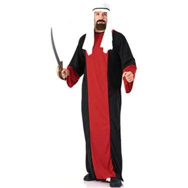 Imagem de Rubie's Costume Fantasia masculina Ali Baba Fuller para adultos, multi, tamanho único, Multi, Tamanho Único