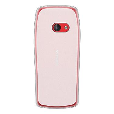 Imagem de Capa para Nokia 210, capa traseira de TPU macio à prova de choque silicone bumper anti-impressões digitais capa protetora de corpo inteiro para Nokia 210 (2,40 polegadas) (branca)
