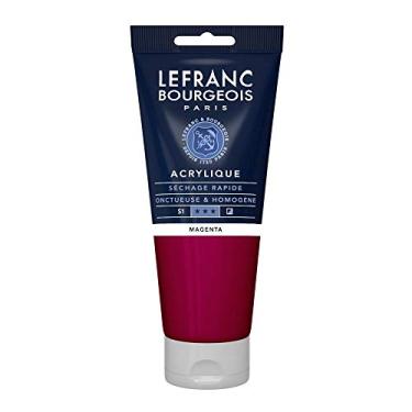 Imagem de Lefranc & Bourgeois Fine Tinta Acrílica, Rosa (Magenta), 200 ml