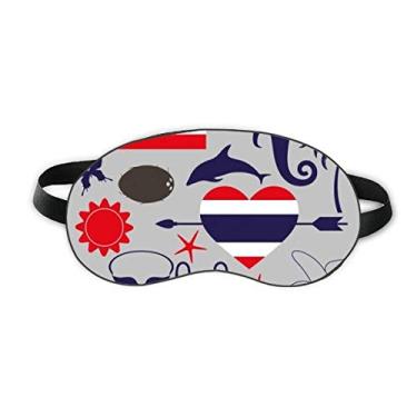 Imagem de Reino da Tailândia tradicional alfândega sono, cobertura macia para olhos noturna