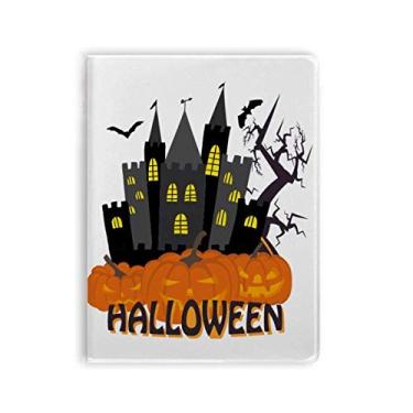 Imagem de Diário de capa macia Hallowmas Castelo assustador à noite