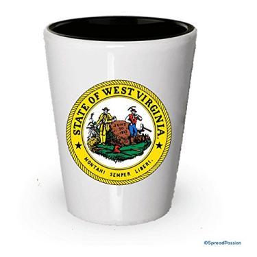 Imagem de Copo de shot da Virgina Ocidental - Presentes da Virgina Ocidental (1)