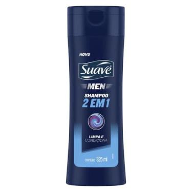 Imagem de Shampoo Suave Men 2 Em 1 Limpa E Condiciona Com 325ml