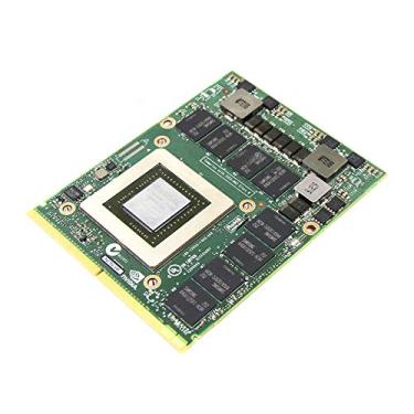 Imagem de Sunvalley Nova placa de vídeo gráfica de 8 GB genuína atualização de GPU, para Dell Precision M6700 M6800 Mobile Workstation Notebook PC, NVIDIA Quadro K5100M GDDR5 N15E-Q5-A2, placa de substituição MXM