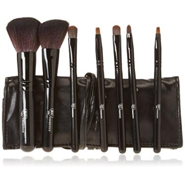 Imagem de Conjunto de pincéis de maquiagem Black Diamond Pro 7 peças da Royal Care Cosmetics