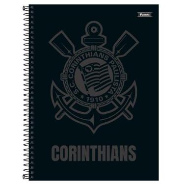 Imagem de Caderno Universitário 10X1 160 Fls C.D. Foroni - Corinthians 6