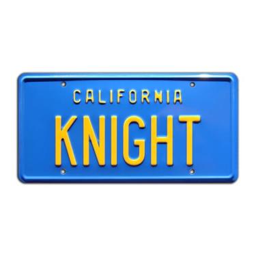 Imagem de Knight Rider | Knight | Placa de licença estampada em metal