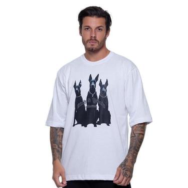 Imagem de Camiseta Rich Young Oversized Dobermann Branca-Masculino