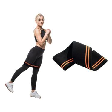 Imagem de Hip Band Médio Resistente Fita Elástica De Exercício Para Academia Treino Funcional Fisioterapia Yoga Pilates