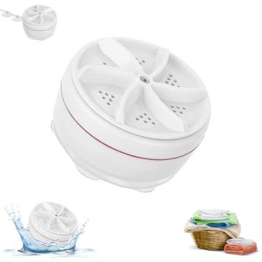 Imagem de Mini Máquina De Lavar Roupas Panos No Balde Usb Portátil 1kg Lavadora USB Portátil Limpeza Automática