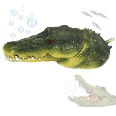 Imagem de Enfeite Decoração De Aquario Jacaré Articulado - Abre e Fecha a Boca ligando Compressor de Ar - Cód.JacV1 (Jacaré)