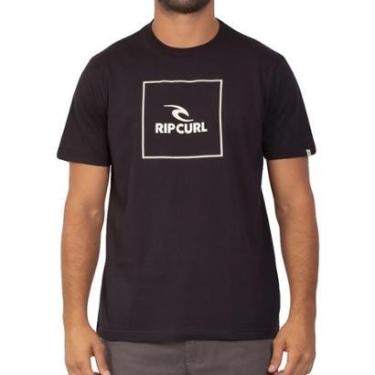 Imagem de Camiseta Rip Curl Corp Icon SM23 Masculina-Masculino