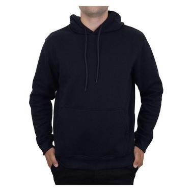 Imagem de Blusa Masculina Nicoboco Moletom Canguru Preta - 51711-Feminino