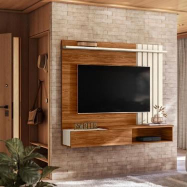 Imagem de Painel para TV até 70 Polegadas Ripado 1 Porta Vegas Mobler
