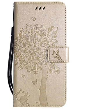 Imagem de Capa de telefone com alça de couro da moda Capa de carteira para Samsung Galaxy J5 J7 2016 J510 J710 J2 Core J4 Prime J6 Plus J8 Pro 2018 Flip PU, G2, ouro, para Samsung J6 2018