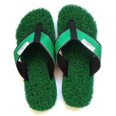 Imagem de Chinelo Sport Massageador Castellane Mascullino, Verde, 37/38