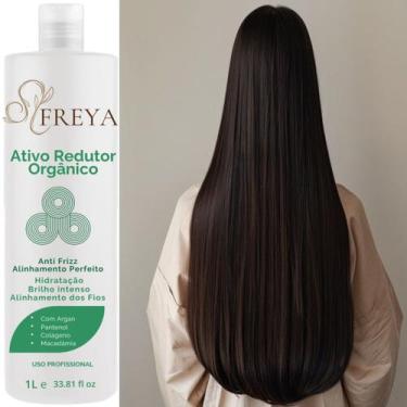 Imagem de Passo único organico Freya : Profissional 1000ml  Liso Absurdo Alisa 1