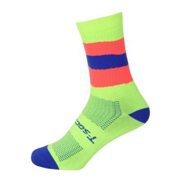 Imagem de Meia Ciclismo Mtb Speed Corrida- Onda - T-Socks, 33 ao 37, Amarelo lum