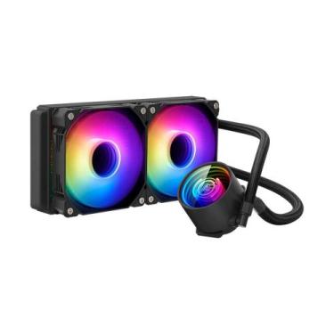 Imagem de Water Cooler Segotep Beiced II, ARGB, 240mm, AMD/Intel, Preto - SEG-WC
