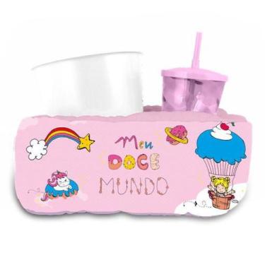 Imagem de Almofada para Pipoca Individual Kids - Meu Doce Mundo - Desembrulha