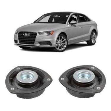 Imagem de 2 Coxim Batente Amortecedor Dianteiro Audi A3 Sedan 2013/19 - QualyKit
