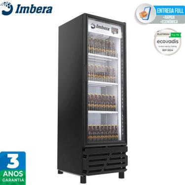 Imagem de Cervejeira Imbera 522L Porta de Vidro Preta CCV355, 110V