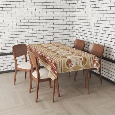 Imagem de Toalha De Mesa Retangular Impermeavel Termica Estampada 2,50 x 1,40 m 