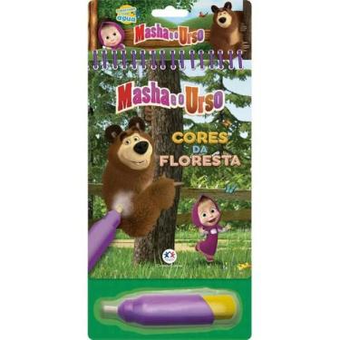 Imagem de Livro Masha e o Urso - Cores da Floresta Crianças Filhos Infantil Dese