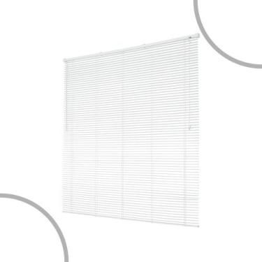 Imagem de Persiana Horizontal De Pvc Cortina Blackout 1,60x1,30m Várias Cores - 