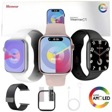 Imagem de Smartwatch Relógio Inteligente Lançamento W99+ Pro Original Microwear 